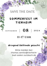 Save-the-date Flyer